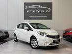 Nissan Note 1.2 i acenta CRUISE * AIRCO *, Auto's, Voorwielaandrijving, Euro 5, Stof, Zwart