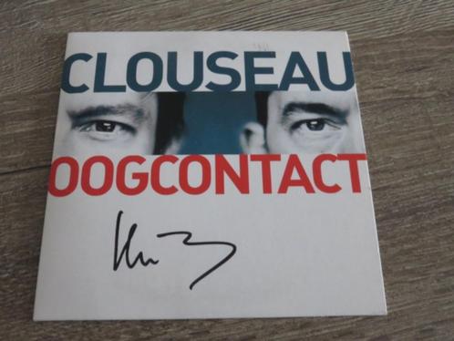 cd single: Clouseau - oogcontact - Getekend door Kris, Cd's en Dvd's, Cd Singles, Nederlandstalig, 1 single, Ophalen of Verzenden
