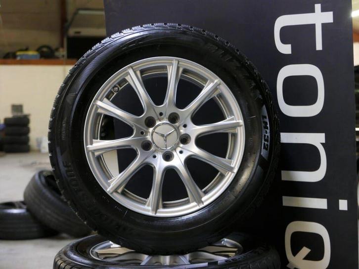 #67 Mercedes C klasse W205 LM winterset TPMS sensors, Auto-onderdelen, Banden en Velgen, Banden en Velgen, Personenwagen, Gebruikt