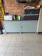 Brede metalen opbergkast., Huis en Inrichting, Kasten | Overige, Ophalen