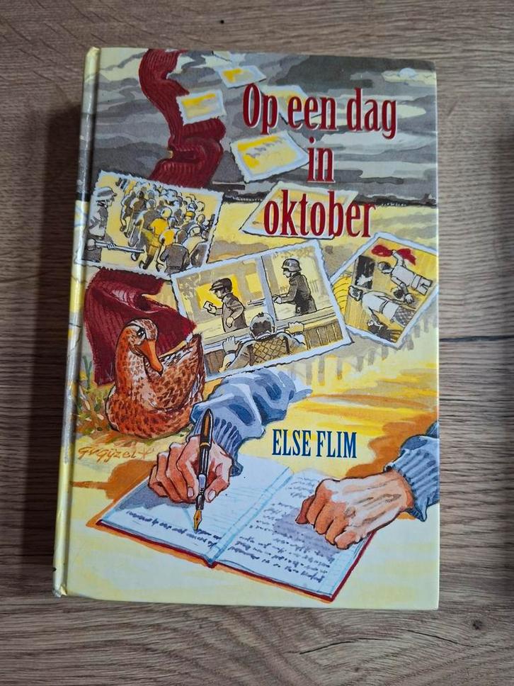 Boek : Op een dag in oktober / Else Flim, Boeken, Kinderboeken | Jeugd | 10 tot 12 jaar, Ophalen of Verzenden