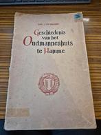 Antiek.boek 1946 oudemannenhuis Hamme Van Bogaert, Antiek en Kunst, Ophalen of Verzenden, Alphonse J. Van Bogaert