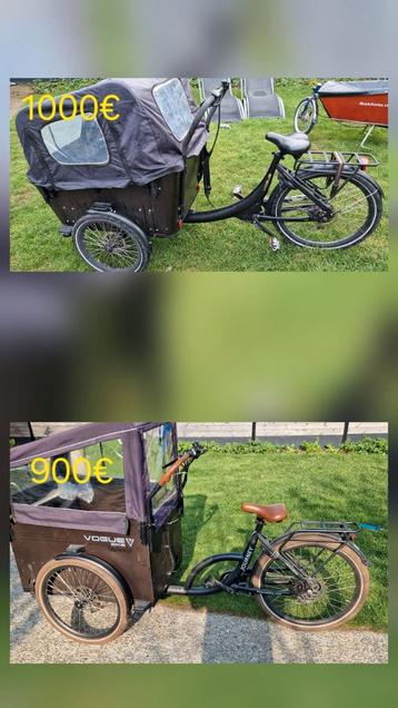 Elektrische bakfiets Vogue  beschikbaar voor biedingen