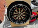 Dartsboard Unicorn Eclipse inclusief verlichting, Sport en Fitness, Darts, Ophalen of Verzenden, Zo goed als nieuw