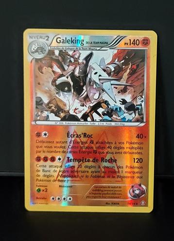 Carte pokémon Galeking  beschikbaar voor biedingen