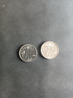 2 oude munten Belgie 50 fr EK voetbal 2000, Timbres & Monnaies, Monnaies | Belgique, Série, Enlèvement ou Envoi, Autre