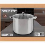 Marmite à soupe 16l 30 cm dans la boîte jamais utilisé, Enlèvement