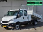 Iveco Daily 35C16 3.0L Kipper met Kist Dubbel Cabine 3,5t Tr, Auto's, Bestelwagens en Lichte vracht, Stof, Gebruikt, Euro 6, 4 cilinders