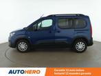 Peugeot Rifter 1.5 Blue-HDi Allure L1 (bj 2020, automaat), Auto's, Stof, Gebruikt, Blauw, Particulier