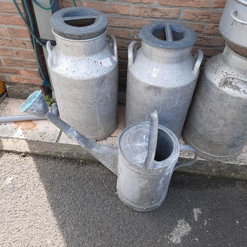 Melkkannen (3)  - zeef  - Gieter, Antiek en Kunst, Curiosa en Brocante, Ophalen