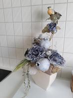 Fleurs avec oiseaux dans un vase, Comme neuf, Enlèvement