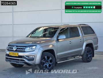 Volkswagen Amarok 260PK V6 4motion Automaat 260PK Trekhaak L, Auto's, Automaat, Gebruikt, Euro 6, Lederen bekleding