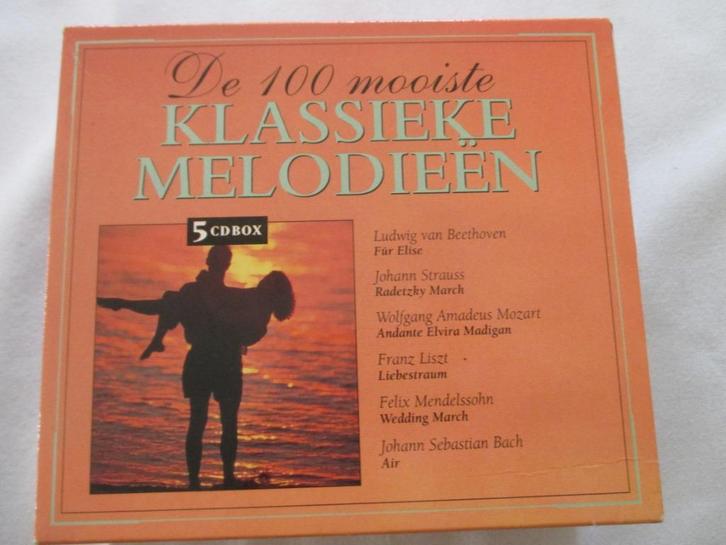 Les 100 plus belles mélodies classiques, CD & DVD, CD | Classique, Comme neuf, Enlèvement ou Envoi