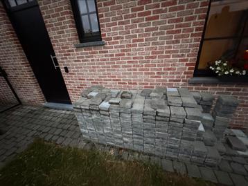 Klinkers 5,5 m2 - marlux stonehedge roubaix 10x10, Enlèvement, Briques