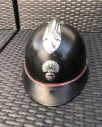 Rijkswacht helm gendarme adjudant officier topstaat, Collections, Objets militaires | Général, Enlèvement ou Envoi, Gendarmerie