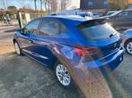 SEAT Ibiza 1.0 66kw (bj 2019), Auto's, Stof, Gebruikt, Euro 6, Blauw