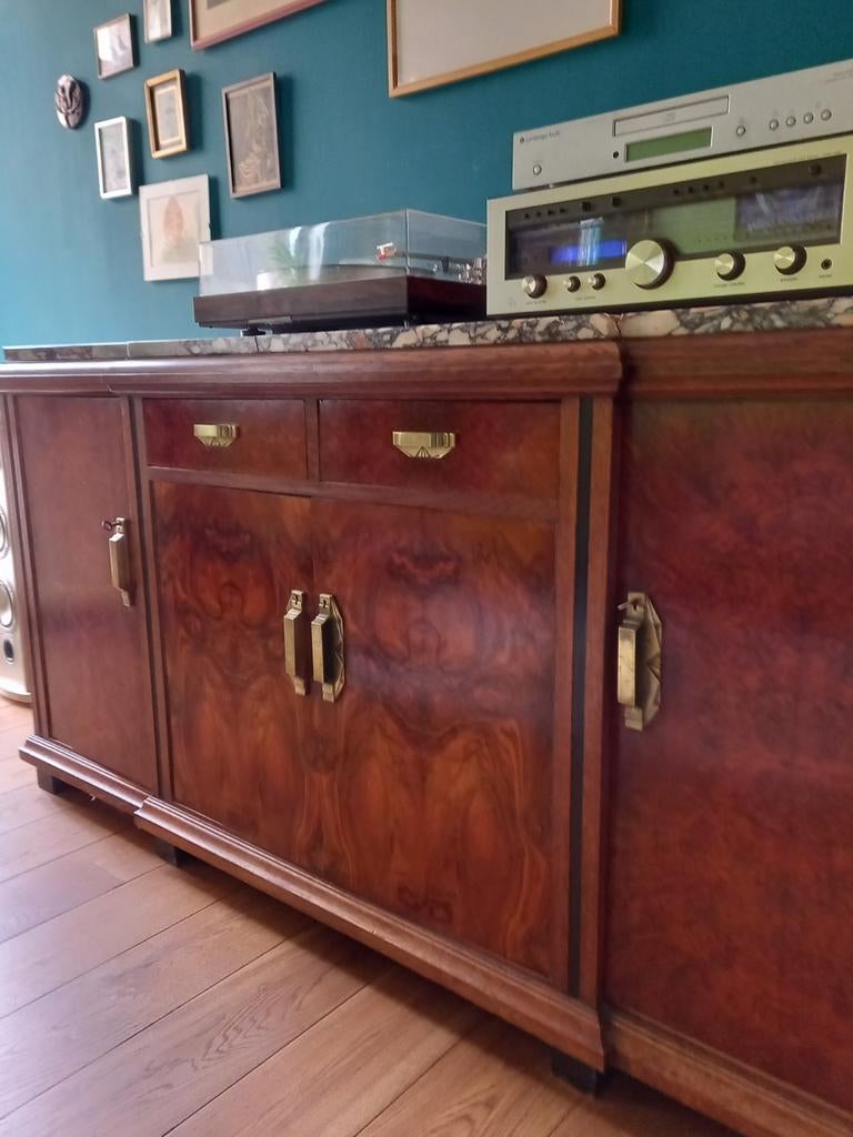 Zware art deco kast, Enlèvement