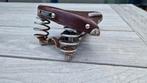 Vintage lederen Lepper zadel, Ophalen, Gebruikt, Oldtimer, Lepper