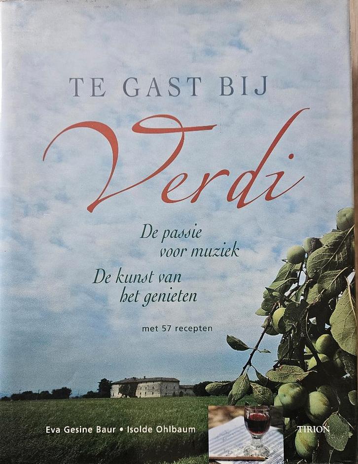 Te gast bij Verdi - 57 recepten - Tirion - 2001, Livres, Livres de cuisine, Comme neuf, Entrées et Soupes, Plat principal, Tapas, Snacks et Dim Sum