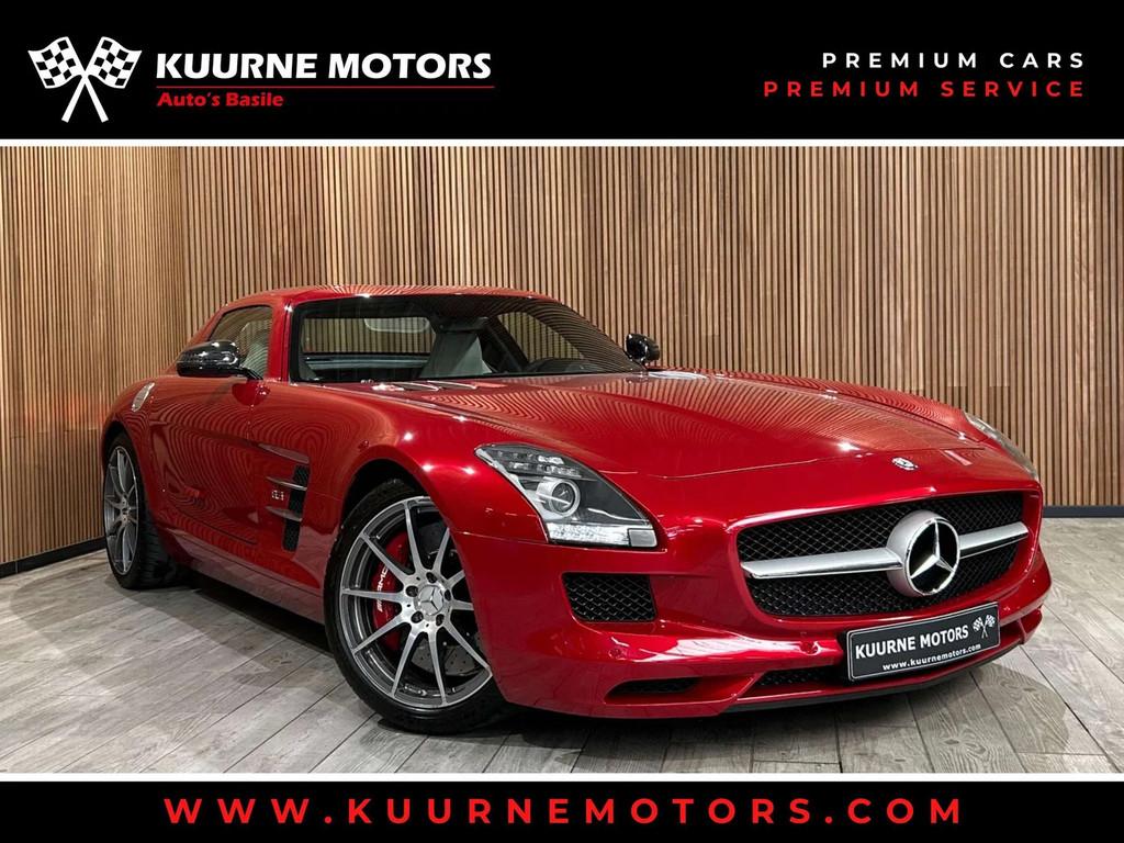 Mercedes-Benz SLS AMG Coupé CarbonPack/LederDesignio/Bang&O, Autos, Rouge, Achat, Entreprise, Noir