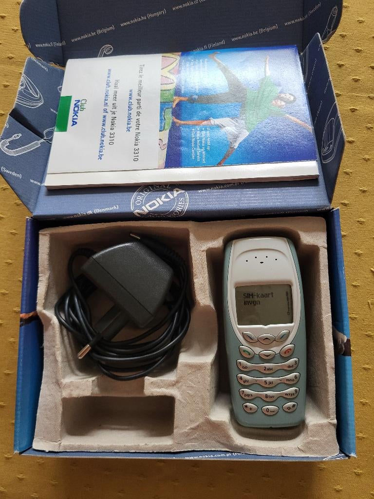 Nokia 3310, Telecommunicatie, Ophalen, Gebruikt, Klassiek of Candybar, Fysiek toetsenbord