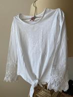 T SHIRT BLANC MANCHES LONGUE T 128, Enfants & Bébés, Vêtements enfant | Taille 128, Enlèvement ou Envoi, Neuf, Orchestra, Fille