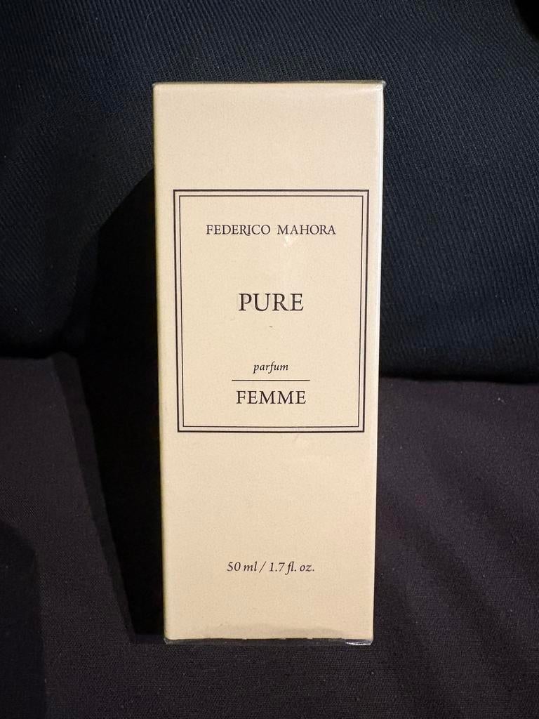 Nieuw vrouwen-parfum. Federico Mahora Pure. 50 ml., Ophalen of Verzenden, Nieuw