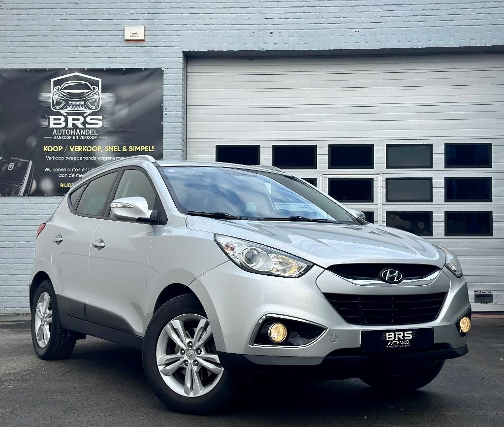 Hyundai IX35 03/2012 1.6 Benzine 185000KM, Auto's, Hyundai, Voorwielaandrijving, Euro 5, Zwart, 4 cilinders