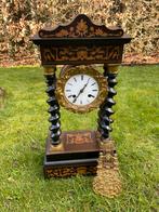 Antieke Portico klok, Antiek en Kunst, Ophalen