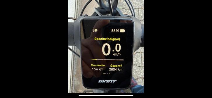 Giant vélo électrique, Vélos & Vélomoteurs, Vélos électriques, Comme neuf, Giant, 50 km par batterie ou plus, Enlèvement ou Envoi