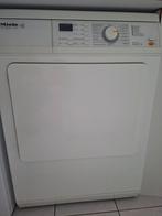 Miele droogkast softtronic  met buiten afvoer., Ophalen, Gebruikt, Luchtafvoer, Anti-kreukfase