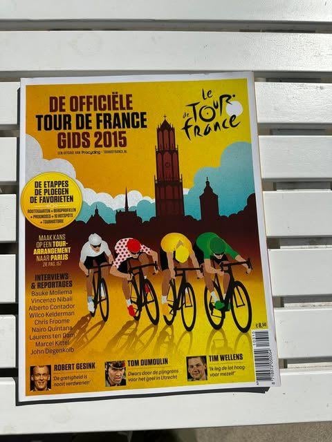 officiele tour de France gids 2015, Ophalen of Verzenden, Zo goed als nieuw, Lopen en Fietsen
