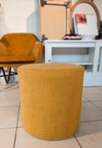 Pouf/chaise jaune ocre - chaise d'appoint compacte, Rond, Enlèvement, Utilisé, Moins de 50 cm