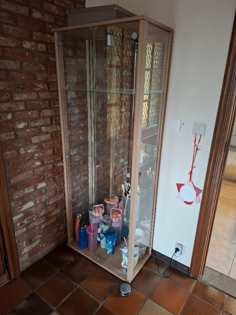 Glazen kast, 25 à 50 cm, Verre, Utilisé, 50 à 100 cm