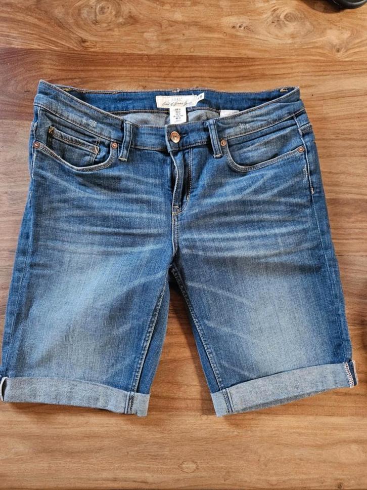 Bermuda en jeans H&M taille 40 W31, Kleding | Dames, Broeken en Pantalons, Gedragen, Maat 38/40 (M), Ophalen of Verzenden