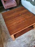 Table basse double plateau en bois massif, Moins de 50 cm, 50 à 100 cm, Carré, Enlèvement