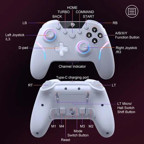 MANETTE EasySMX X20 - ORDINATEUR - SWITCH - MOBILE - XBOX, Games en Spelcomputers, Spelcomputers | Xbox | Accessoires, Nieuw, Controller