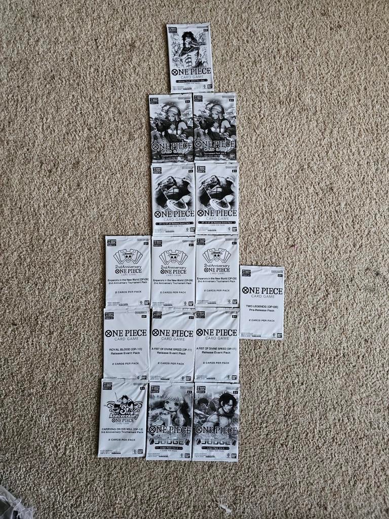 One piece packs, Collections, Signets, Enlèvement ou Envoi