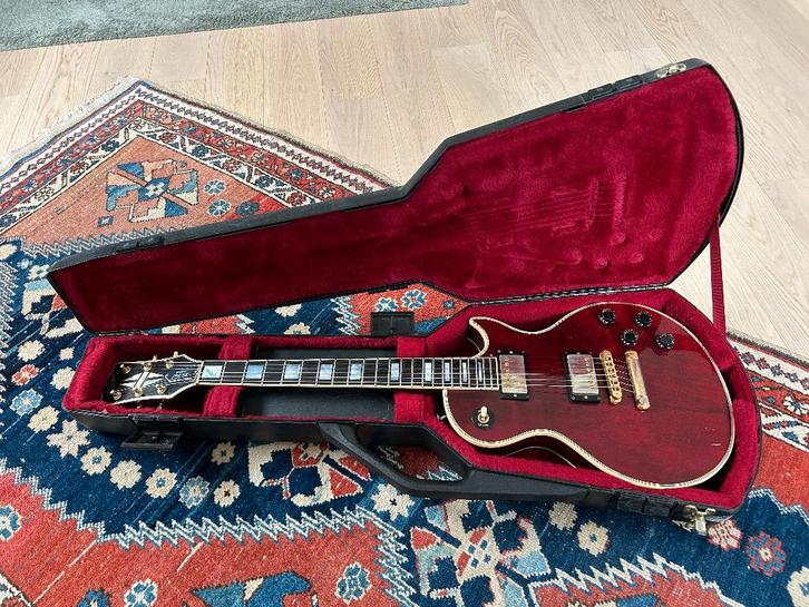 1980 Gibson Les Paul Custom Wine Red, Muziek en Instrumenten, Snaarinstrumenten | Gitaren | Elektrisch, Gebruikt, Solid body, Gibson