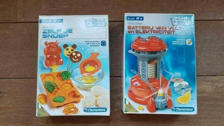 wetenschap : batterij van volt en elektriciteit - spel, Enfants & Bébés, Jouets | Éducatifs & Créatifs, Comme neuf, Bricolage