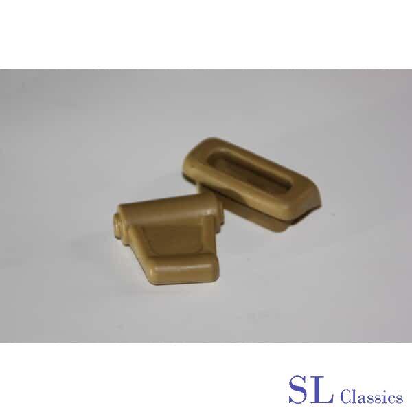 Clipset Beige voor de zonnekleppen Mercedes-Benz SL, Neuf, -, -, Enlèvement ou Envoi