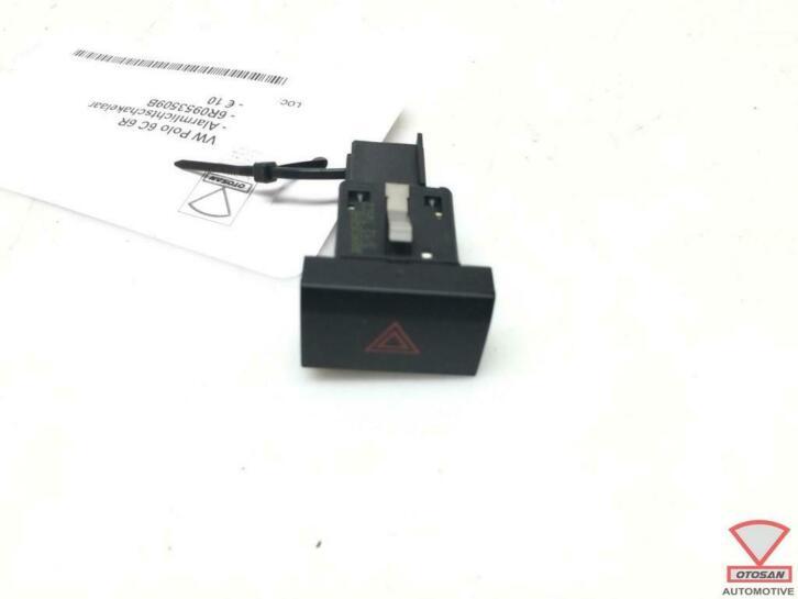 vw polo 6r 6c alarmlichtschakelaar 6r0953509b, Volkswagen, Volkswagen AG, Vw@volkswagen.de, Utilisé