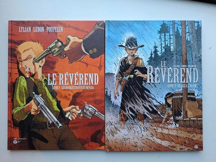 LE REVEREND TOMES 1 ET 2 SERIE COMPLETE TBE TOUS EO, Boeken, Stripverhalen, Zo goed als nieuw, Complete serie of reeks, Ophalen of Verzenden