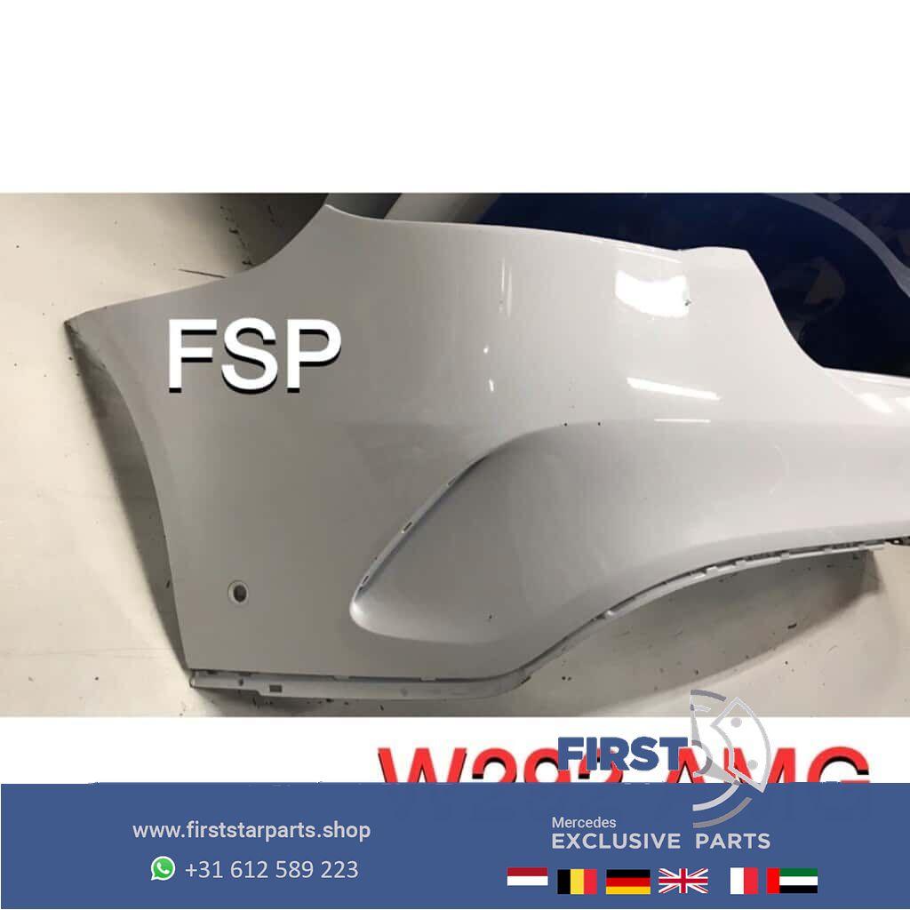 W292 GLE Coupé AMG Achterbumper wit 292 origineel Mercedes, Gebruikt, -, Ophalen of Verzenden, Achter