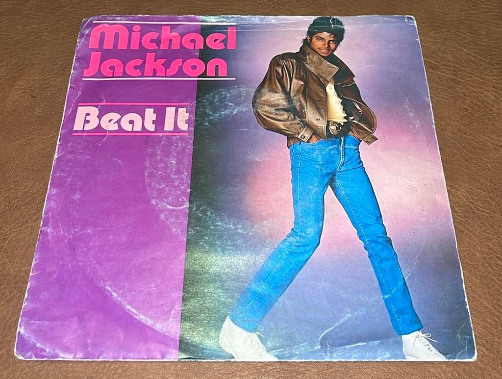 Michael Jackson - Beat it - 7” vinyl single - EU, Enlèvement ou Envoi, Utilisé, Single
