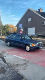 Mercedes 190 2.5 turbodiesel, Auto's, Automaat, Zwart, Leder, Diesel