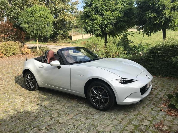 Mazda MX-5 1.5 Skycruise – 15.758 km – Perfecte staat, Auto's, Mazda, Particulier, MX-5, ABS, Adaptieve lichten, Bluetooth, Centrale vergrendeling