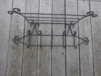 Mooie zwarte smeedijzeren kapstok 80 x 32 x 30 cm, Gebruikt, Minder dan 100 cm, Metaal, Ophalen