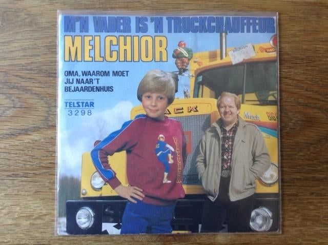 single melchior, En néerlandais, Enlèvement ou Envoi, 7 pouces, Housse de protection extérieure