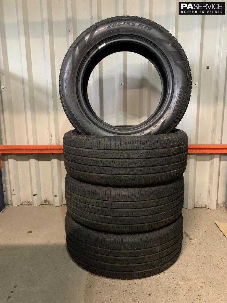 4x Demo Pirelli 255 55 19 zomerbanden, Auto-onderdelen, 19 inch, Gebruikt, 255 mm, -